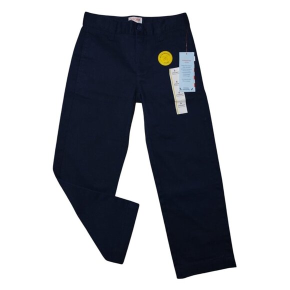 School Uniforms. Cat & Jack Boys Straight Leg Pants Size 7 Navai. NWT. - Picture 1 of 7